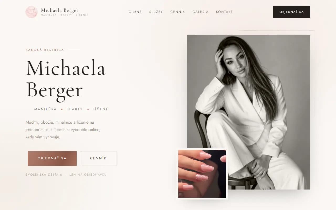 Michaela Berger website